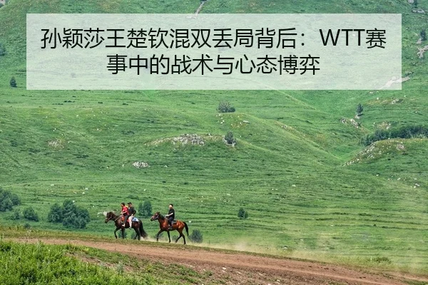 孙颖莎王楚钦混双丢局背后：WTT赛事中的战术与心态博弈
